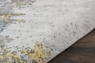 Nourison Ki37 Safari Dreams KI371 Ivory Gold Area Rug by kathy ireland Corner Image