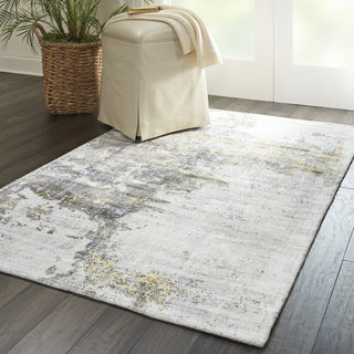 Nourison Ki37 Safari Dreams KI371 Ivory Gold Area Rug by kathy ireland Room Image Feature