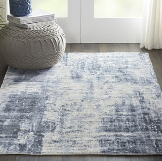 Nourison Ki37 Safari Dreams KI372 Blue Area Rug by kathy ireland Corner Image