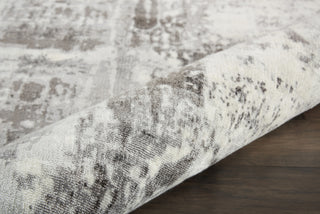 Nourison Ki37 Safari Dreams KI372 Ivory Grey Area Rug by kathy ireland Corner Image