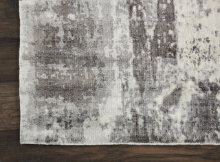 Nourison Ki37 Safari Dreams KI372 Ivory Grey Area Rug by kathy ireland Detail Image