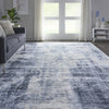 Nourison Ki37 Safari Dreams KI372 Blue Area Rug by kathy ireland Corner Image