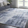 Nourison Ki37 Safari Dreams KI372 Blue Area Rug by kathy ireland Room Image Feature