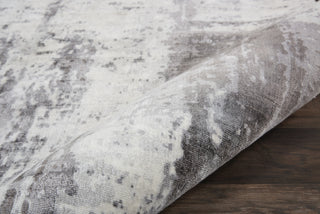 Nourison Ki37 Safari Dreams KI372 Ivory Grey Area Rug by kathy ireland Corner Image