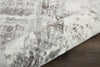 Nourison Ki37 Safari Dreams KI372 Ivory Grey Area Rug by kathy ireland Corner Image