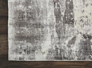 Nourison Ki37 Safari Dreams KI372 Ivory Grey Area Rug by kathy ireland Detail Image