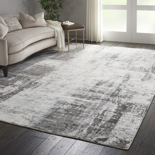Nourison Ki37 Safari Dreams KI372 Ivory Grey Area Rug by kathy ireland Room Image Feature