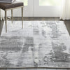 Nourison Ki37 Safari Dreams KI373 Grey Area Rug by kathy ireland Corner Image