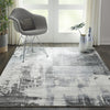 Nourison Ki37 Safari Dreams KI373 Grey Area Rug by kathy ireland Corner Image
