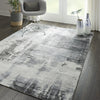 Nourison Ki37 Safari Dreams KI373 Grey Area Rug by kathy ireland Room Image Feature