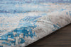 Nourison Ki37 Safari Dreams KI374 Teal Area Rug by kathy ireland Corner Image