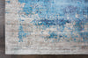 Nourison Ki37 Safari Dreams KI374 Teal Area Rug by kathy ireland Detail Image