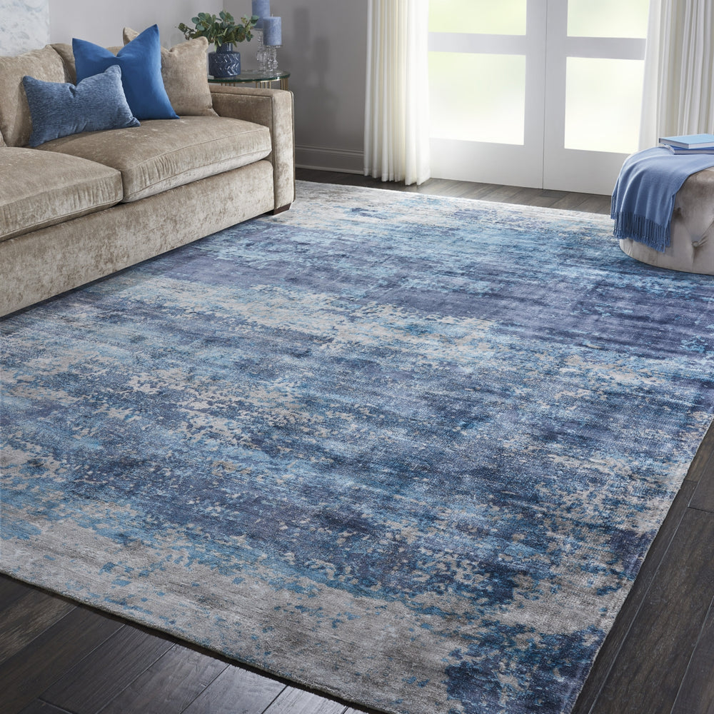 Nourison Ki37 Safari Dreams KI374 Teal Area Rug by kathy ireland Room Image Feature