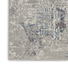 Nourison Royal Terrace KI41 Ivory Blue Area Rug by Home Texture Image