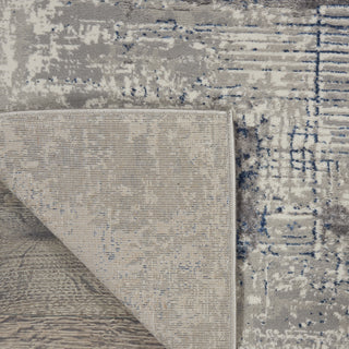 Nourison Royal Terrace KI41 Ivory Blue Area Rug by Home Corner Image