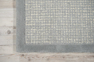 Nourison Ki31 River Brook KI809 Ltblue/Ivory Area Rug by Kathy Ireland Detail Image
