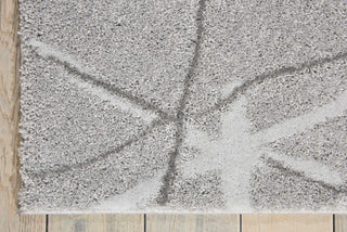 Nourison Ki33 Ingenue KIH33 Silver Area Rug by kathy ireland Detail Image