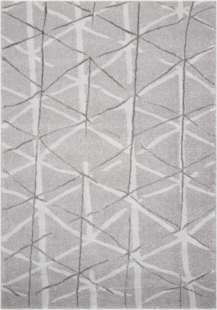 Nourison Ki33 Ingenue KIH33 Silver Area Rug by kathy ireland main image