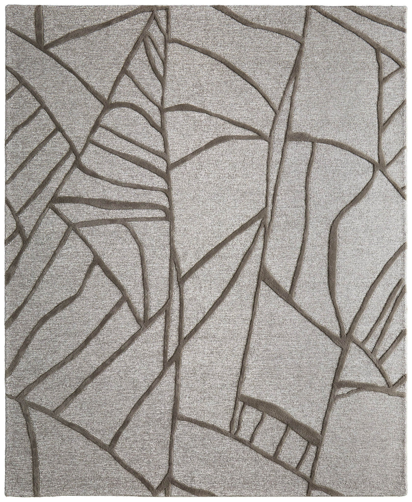 Feizy Kimball 8A30F Gray/Taupe/Ivory Area Rug main image