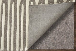 Feizy Kimball 8A31F Taupe/Ivory Area Rug Detail Image