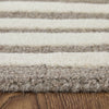 Feizy Kimball 8A31F Taupe/Ivory Area Rug Lifestyle Image Feature