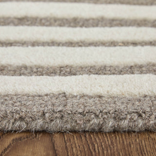 Feizy Kimball 8A31F Taupe/Ivory Area Rug Lifestyle Image Feature