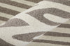 Feizy Kimball 8A31F Taupe/Ivory Area Rug Lifestyle Image Feature