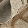 Feizy Kimball 8A32F Ivory/Brown/Tan Area Rug Detail Image