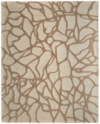 Feizy Kimball 8A32F Ivory/Brown/Tan Area Rug main image