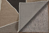 Feizy Kimball 8A33F Gray/Black/Brown Area Rug Detail Image