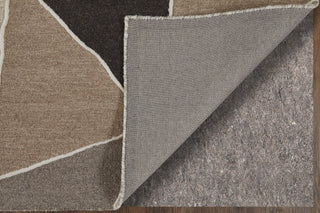 Feizy Kimball 8A33F Gray/Black/Brown Area Rug Detail Image