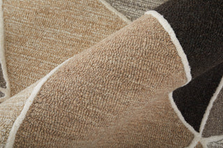 Feizy Kimball 8A33F Gray/Black/Brown Area Rug Lifestyle Image Feature