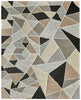 Feizy Kimball 8A33F Gray/Black/Brown Area Rug main image