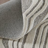 Feizy Kimball 8A34F Ivory/Gray Area Rug Detail Image