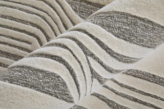 Feizy Kimball 8A34F Ivory/Gray Area Rug Lifestyle Image Feature