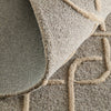 Feizy Kimball 8A35F Gray/Taupe/Tan Area Rug Detail Image