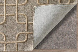 Feizy Kimball 8A35F Gray/Taupe/Tan Area Rug Detail Image