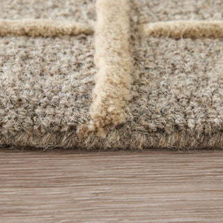 Feizy Kimball 8A35F Gray/Taupe/Tan Area Rug Lifestyle Image Feature