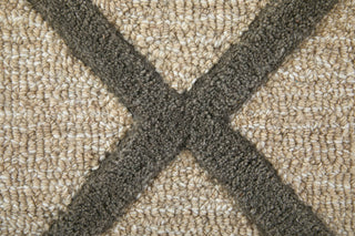 Feizy Kimball 8A36F Ivory/Gray/Tan Area Rug Corner Image