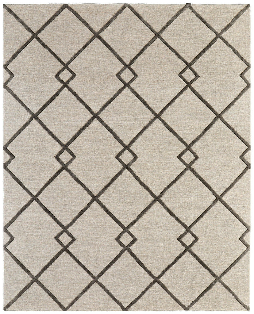 Feizy Kimball 8A36F Ivory/Gray/Tan Area Rug main image
