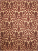 Nourison Kindred KIN09 Ivory/Red Area Rug main image