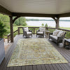 Dalyn Karaj KJ1 Aloe Machine Washable Area Rug Outdoor Lifestyle Image Feature