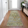 Dalyn Karaj KJ1 Aloe Machine Washable Area Rug Runner Lifestyle Image Feature