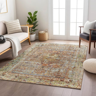 Dalyn Karaj KJ1 Coral Machine Washable Area Rug Lifestyle Image Feature