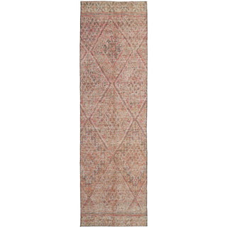 Dalyn Karaj KJ10 Pink Machine Washable Area Rug Runner Main Image