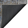 Dalyn Karaj KJ2 Blue Machine Washable Area Rug Backing Image