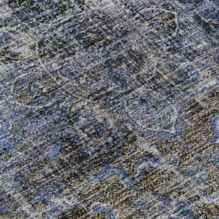 Dalyn Karaj KJ2 Blue Machine Washable Area Rug Swatch Image