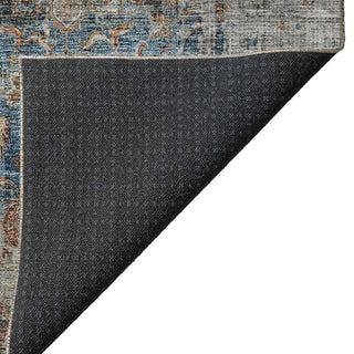 Dalyn Karaj KJ2 Copper Machine Washable Area Rug Backing Image