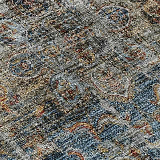 Dalyn Karaj KJ2 Copper Machine Washable Area Rug Swatch Image
