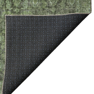 Dalyn Karaj KJ3 Cactus Machine Washable Area Rug Backing Image